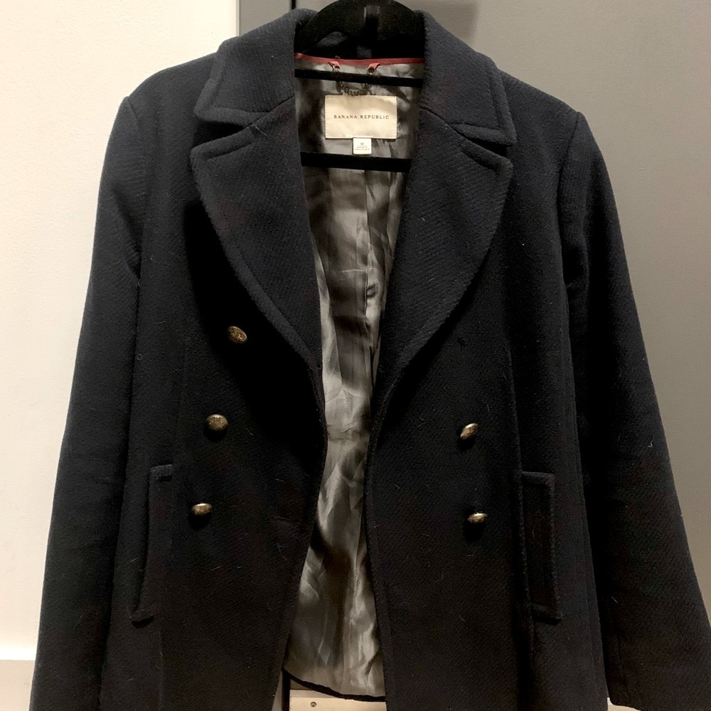 Banana Republic Fall/Spring Wool Peacoat